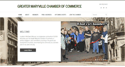 Desktop Screenshot of maryvillechamber.com